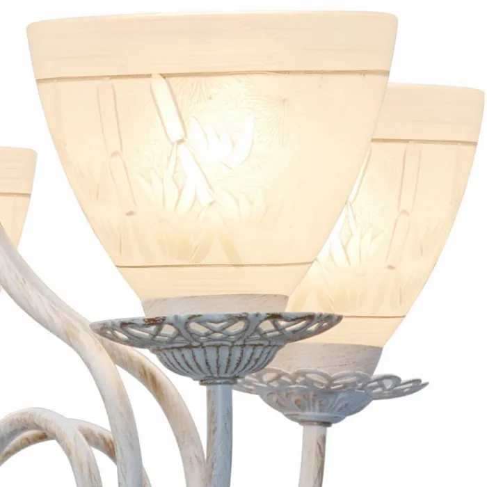 Подвесная люстра TopLight Barbara TL1134-5H Цвет арматуры золото Цвет плафонов золото от ImperiumLoft