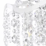 Подвесная люстра Freya Charlotte FR1001PL-04W Цвет арматуры белый Цвет плафонов прозрачный от ImperiumLoft