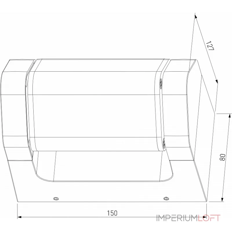 Настенный светильник Elektrostandard DORS 35163/D