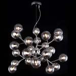 Подвесная люстра Maytoni Dallas MOD545PL-24CH Цвет арматуры хром Цвет плафонов серый от ImperiumLoft