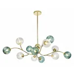 Люстра на штанге Indigo Selva 11032/12R Gold Люстра на штанге Indigo Selva 11032/12R Gold