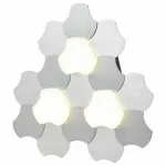 Бра Vele Luce Pala 742 2 VL8045W03 Цвет арматуры серебро Цвет плафонов серебро от ImperiumLoft