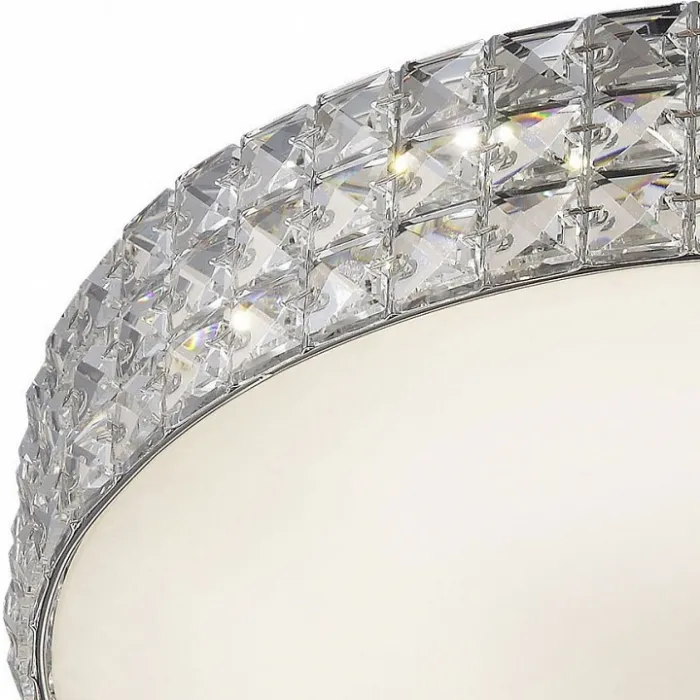Накладной светильник TopLight Imogene TL1162-4D Цвет арматуры хром Цвет плафонов прозрачный от ImperiumLoft
