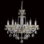 Подвесная люстра Citilux Одри CL350161 Цвет арматуры хром Цвет плафонов коричневый от ImperiumLoft