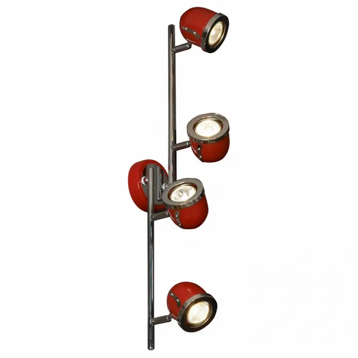 Спот Lussole Tivoli LSN-3109-04 Цвет арматуры хром Цвет плафонов хром от ImperiumLoft