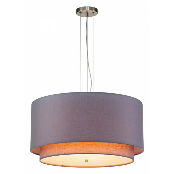 Подвесной светильник Indigo Nebbia 13020/3P Nickel от ImperiumLoft