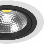 Встраиваемый светильник Lightstar Intero 111 i91607 Цвет арматуры черно-белый от ImperiumLoft