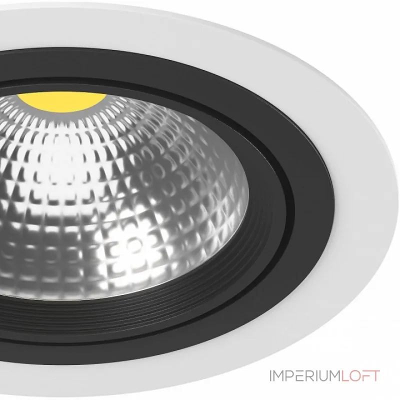 Встраиваемый светильник Lightstar Intero 111 i91607 Цвет арматуры черно-белый Встраиваемый светильник Lightstar Intero 111 i91607 Цвет арматуры черно-белый