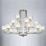 Потолочная люстра Newport 4400 4412+6+3/C chrome Цвет арматуры хром Цвет плафонов прозрачный от ImperiumLoft