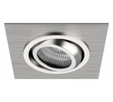 Встраиваемый светильник Lightstar Singo 011601 Цвет арматуры серебро