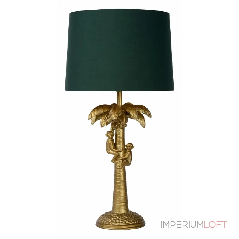 Настольная лампа декоративная Lucide Extravaganza Coconut 10505/81/02 Цвет плафонов зеленый Цвет арматуры золото от ImperiumLoft Настольная лампа декоративная Lucide Extravaganza Coconut 10505/81/02 Цвет плафонов зеленый Цвет арматуры золото от ImperiumLoft