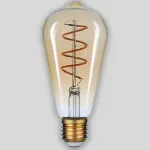 Лампа светодиодная Hiper FILAMENT FLEXIBLE E27 6Вт 2400K HL-2211