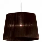 Подвесной светильник Citilux Гофре CL913612 Цвет арматуры хром Цвет плафонов коричневый от ImperiumLoft