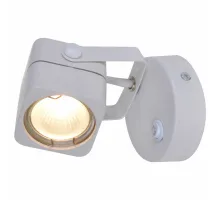 Бра Arte Lamp Lente A1314AP-1WH Цвет арматуры белый Цвет плафонов белый