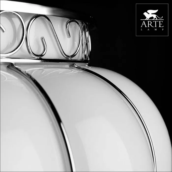Подвесной светильник Arte Lamp Venice A2101SP-4WH Цвет арматуры хром Цвет плафонов белый от ImperiumLoft
