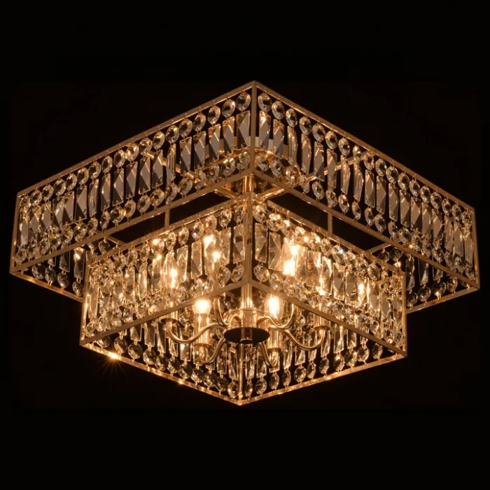 Светильник на штанге MW-Light Монарх 121012006 Цвет арматуры золото Цвет плафонов золото от ImperiumLoft