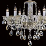 Подвесная люстра Citilux Одри CL350161 Цвет арматуры хром Цвет плафонов коричневый от ImperiumLoft