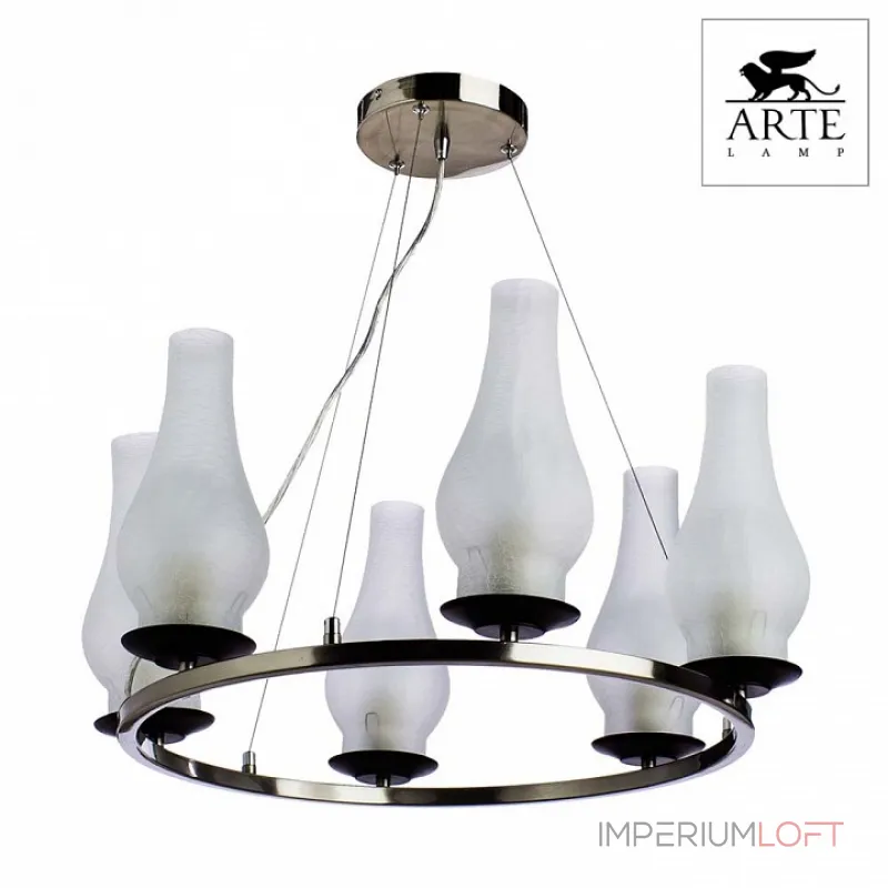 Подвесная люстра Arte Lamp Lombardy A6801SP-6BR Подвесная люстра Arte Lamp Lombardy A6801SP-6BR