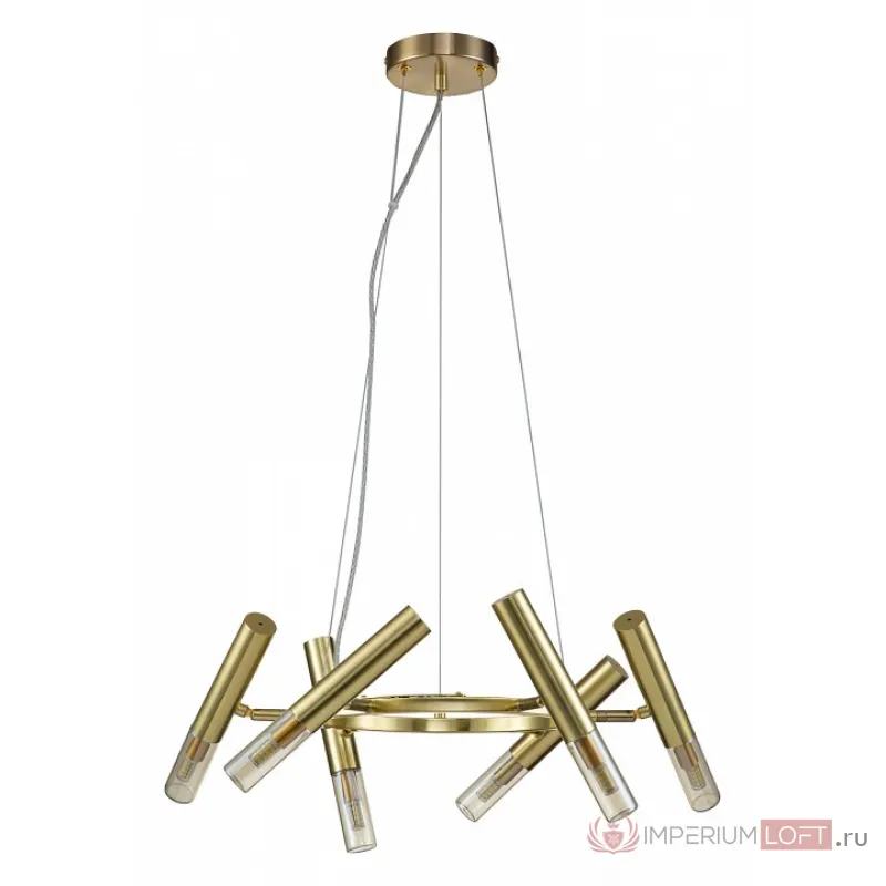 Подвесная люстра Indigo Sigaro 13006/6P Gold от ImperiumLoft
