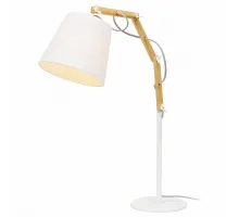 Настольная лампа декоративная Arte Lamp Pinocchio A5700LT-1WH Цвет арматуры белый Цвет плафонов белый