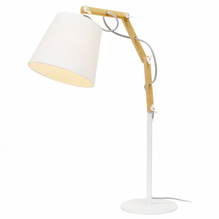 Настольная лампа декоративная Arte Lamp Pinocchio A5700LT-1WH Цвет арматуры белый Цвет плафонов белый от ImperiumLoft