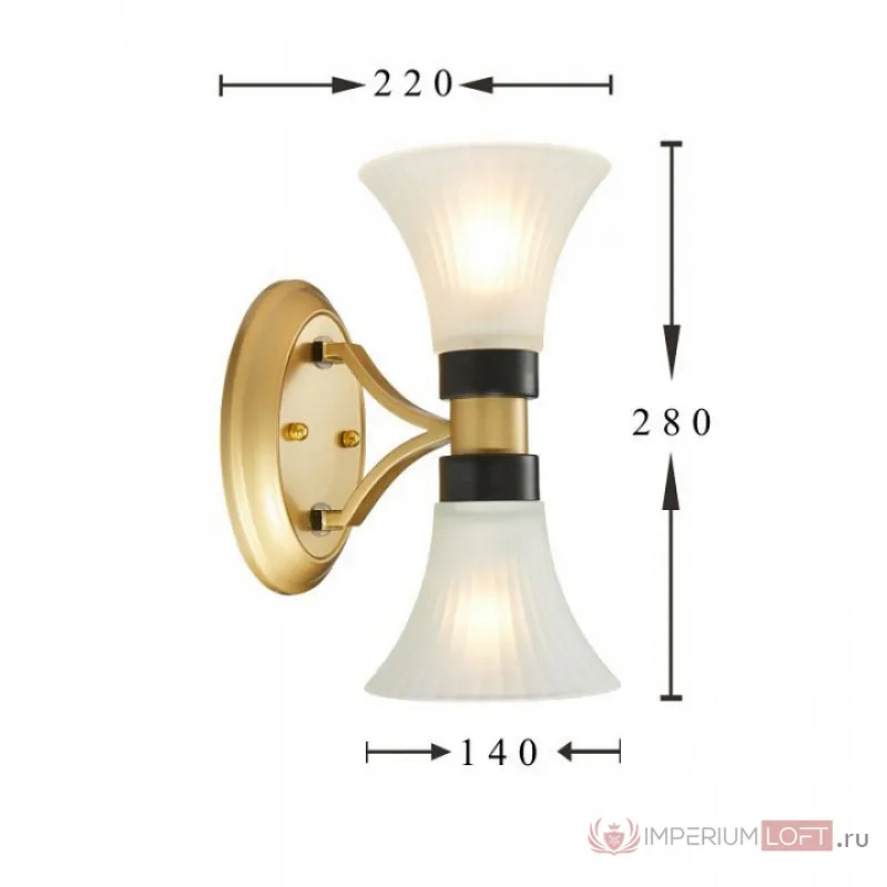 Бра Favourite Cornu 2549-2W от ImperiumLoft