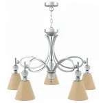 Подвесная люстра Lamp4You Eclectic 16 M2-05-CR-LMP-O-23 Цвет арматуры хром Цвет плафонов желтый от ImperiumLoft