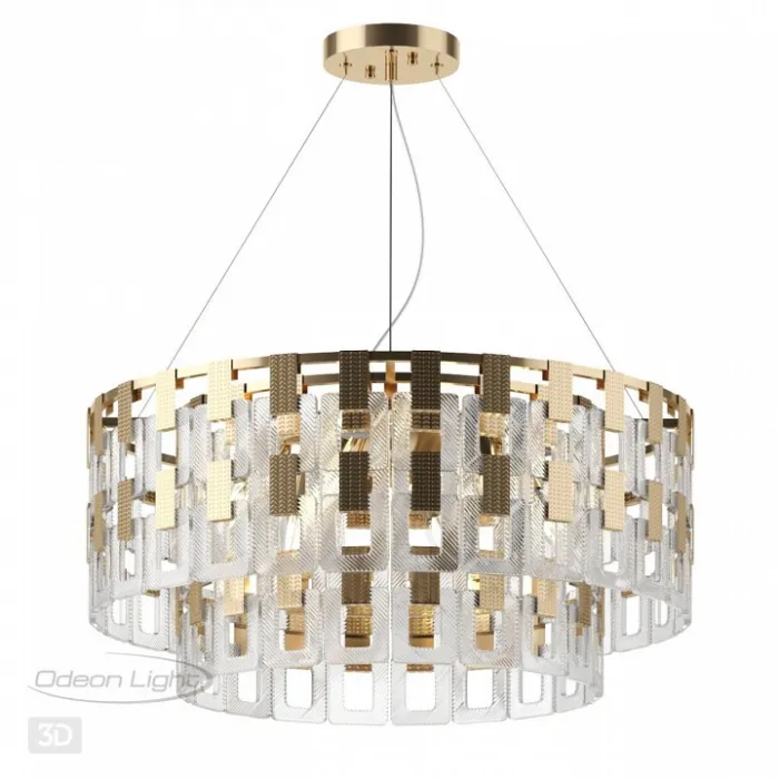 Подвесная люстра Odeon Light Buckle 4989/12 от ImperiumLoft