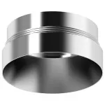 Рамка на 1 светильник Ambrella N613 N6132 PSL серебро полированное D60*H25mm Out10mm MR16 Цвет арматуры серебро