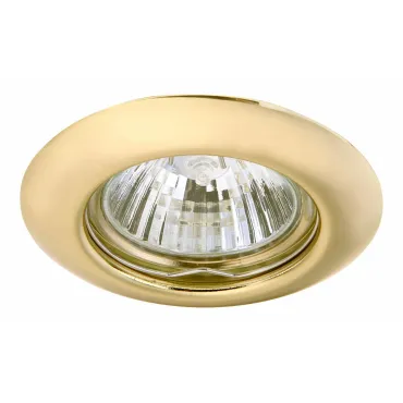 Комплект из 3 встраиваемых светильников Arte Lamp Praktisch A1203PL-3GO Цвет арматуры золото Цвет плафонов прозрачный