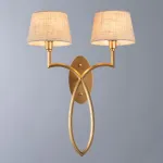 Бра Divinare Florence 6819/19 AP-2 Цвет плафонов кремовый Цвет арматуры золото