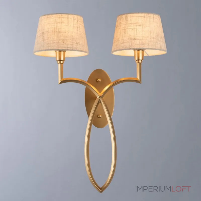 Бра Divinare Florence 6819/19 AP-2 Цвет плафонов кремовый Цвет арматуры золото Бра Divinare Florence 6819/19 AP-2 Цвет плафонов кремовый Цвет арматуры золото