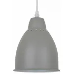 Подвесной светильник Arte Lamp Braccio A2054SP-1GY Цвет арматуры серый Цвет плафонов серый от ImperiumLoft