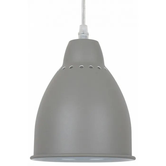 Подвесной светильник Arte Lamp Braccio A2054SP-1GY Цвет арматуры серый Цвет плафонов серый от ImperiumLoft