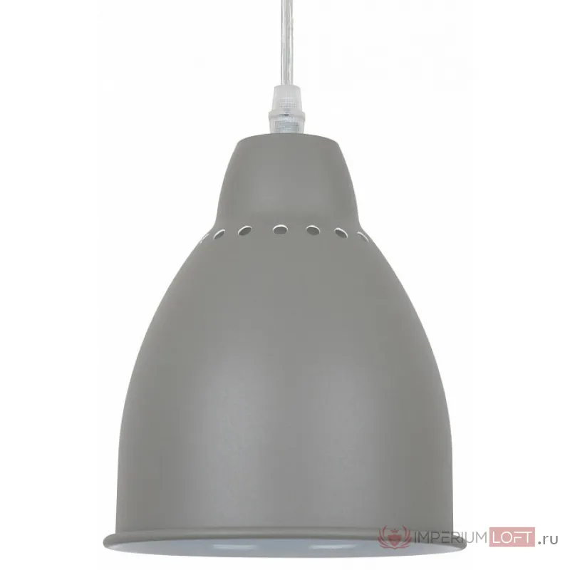 Подвесной светильник Arte Lamp Braccio A2054SP-1GY Цвет арматуры серый Цвет плафонов серый от ImperiumLoft