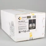 Подвесная люстра Omnilux Ledro OML-69903-06 Цвет арматуры бронза Цвет плафонов прозрачный от ImperiumLoft