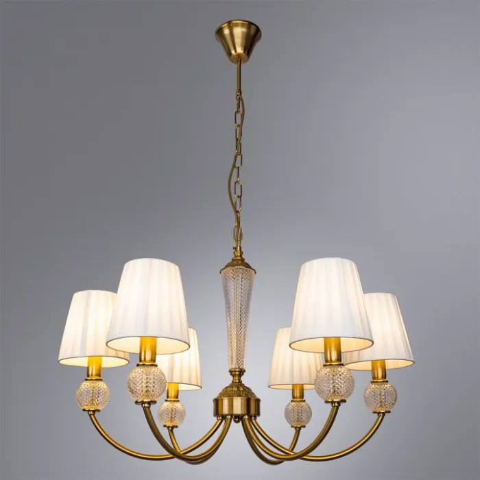 Подвесная люстра Arte Lamp Gracie A7301LM-6PB от ImperiumLoft