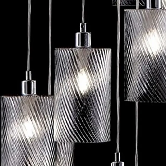 Подвесная люстра Maytoni Lamia MOD049PL-24CH Цвет арматуры хром Цвет плафонов прозрачный от ImperiumLoft
