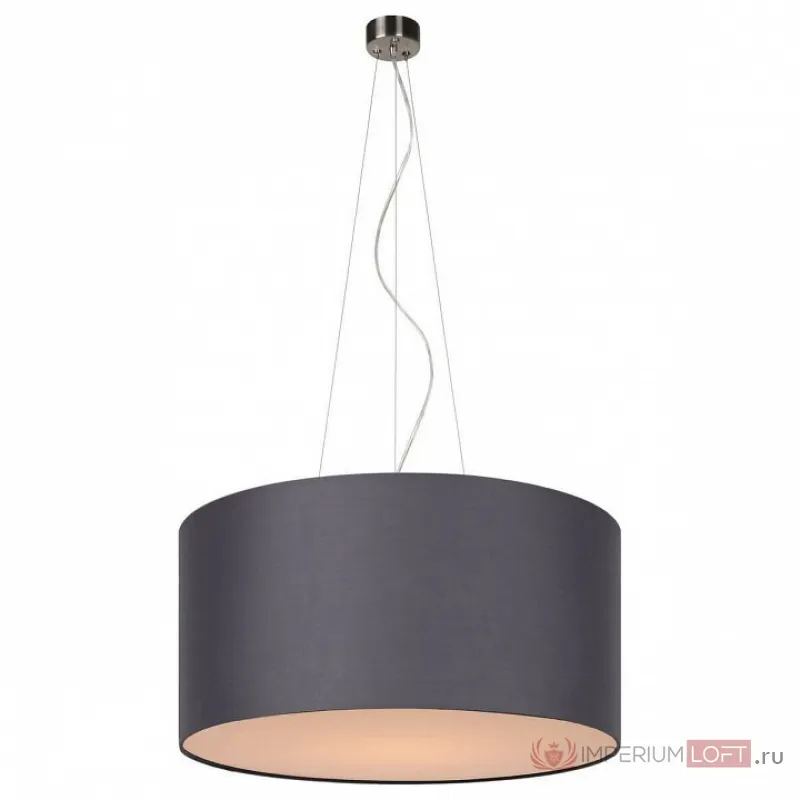 Подвесной светильник TopDecor Crocus Glade Crocus Glade S3 01 06g Цвет арматуры никель Цвет плафонов серый от ImperiumLoft