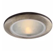 Встраиваемый светильник Arte Lamp Aqua A2024PL-1AB Цвет арматуры бронза Цвет плафонов разноцветный