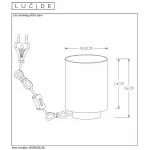 Настольная лампа декоративная Lucide 45589/01/30