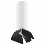 Накладной светильник Lightstar Rullo 3 R496437 Цвет плафонов черно-белый от ImperiumLoft