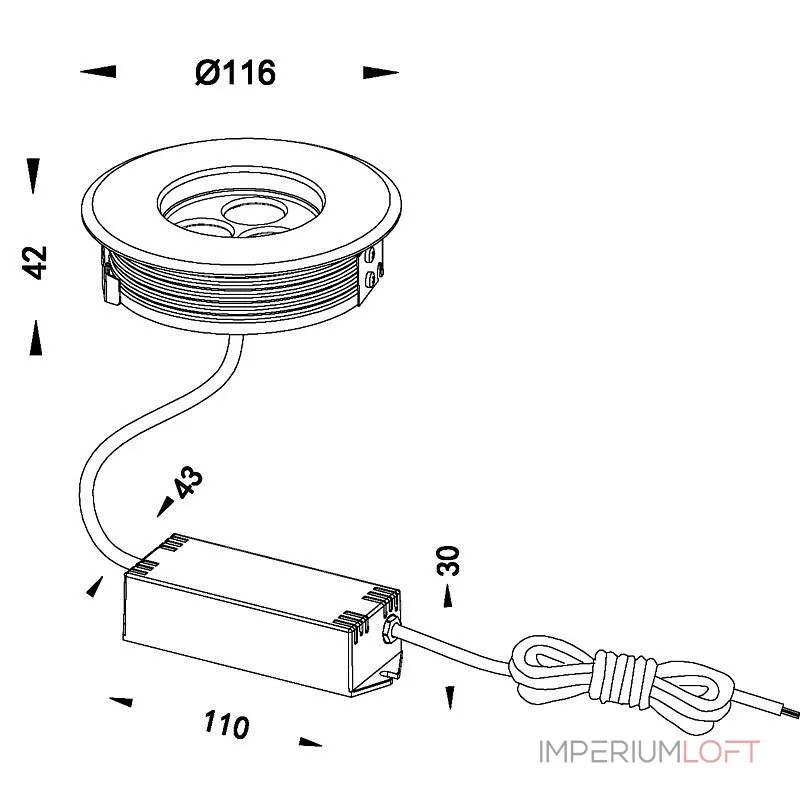 Встраиваемый в дорогу светильник Deko-Light Flat II WW 100111 Цвет арматуры серебро Цвет плафонов прозрачный от ImperiumLoft Встраиваемый в дорогу светильник Deko-Light Flat II WW 100111 Цвет арматуры серебро Цвет плафонов прозрачный от ImperiumLoft