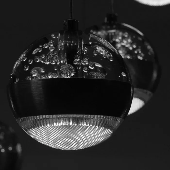 Подвесной светильник MW-Light Капелия 730010315 Цвет арматуры серебро Цвет плафонов серебро от ImperiumLoft