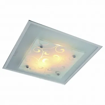 Накладной светильник Arte Lamp Ariel A4807PL-2CC Цвет арматуры хром Цвет плафонов белый