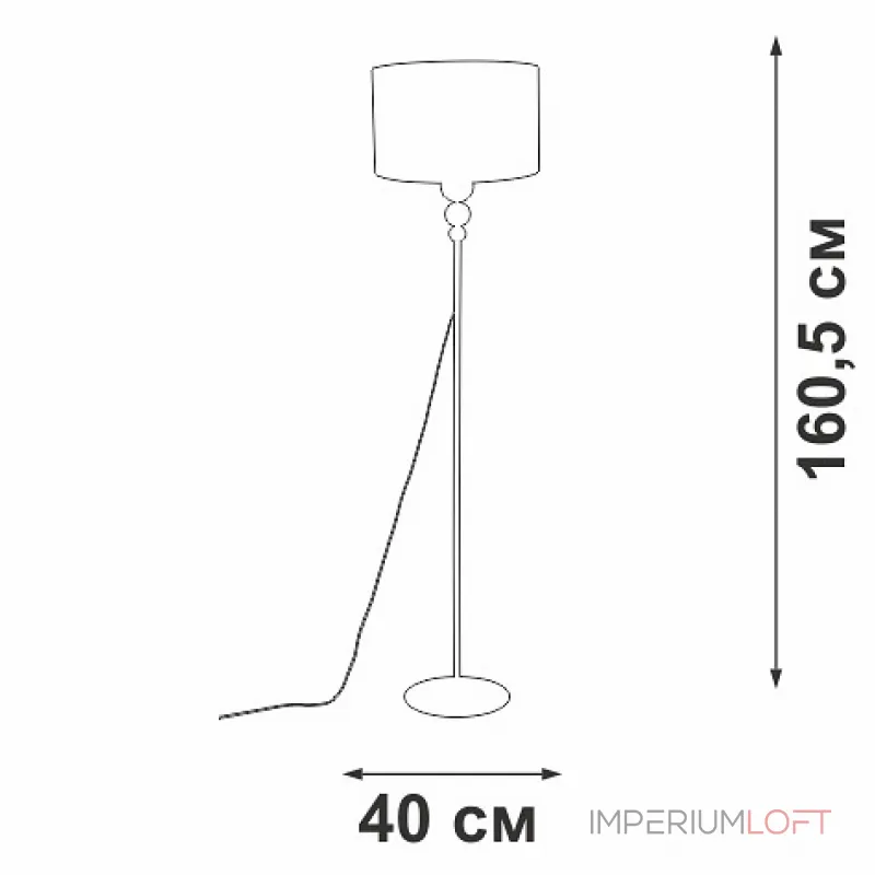 Торшер Vitaluce V2890 V2890-1/1P от ImperiumLoft Торшер Vitaluce V2890 V2890-1/1P от ImperiumLoft