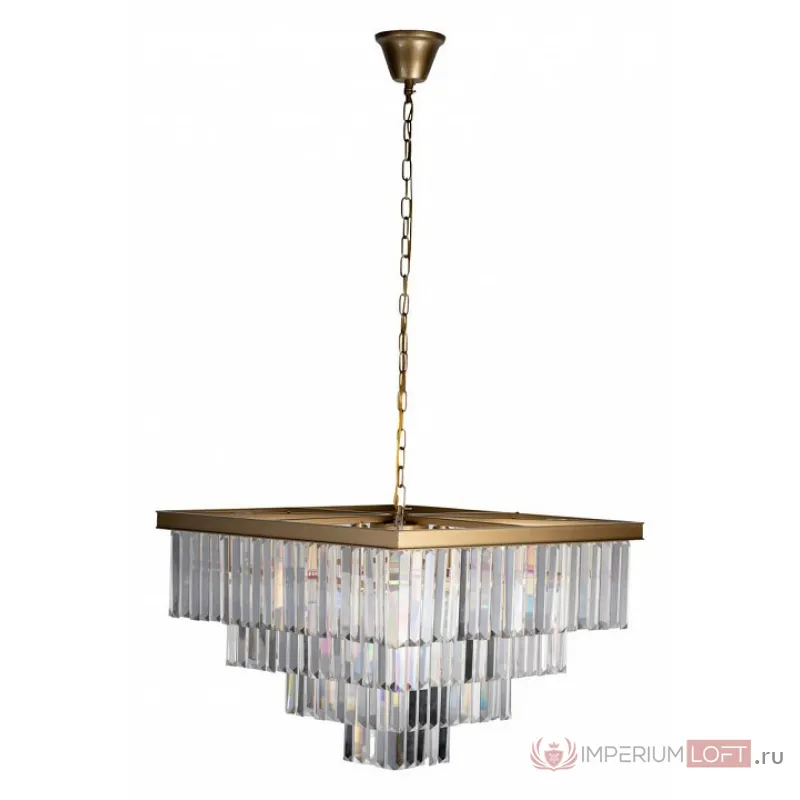 Подвесная люстра Loft it Prism Clear 10019/600S Цвет арматуры золото Цвет плафонов прозрачный от ImperiumLoft