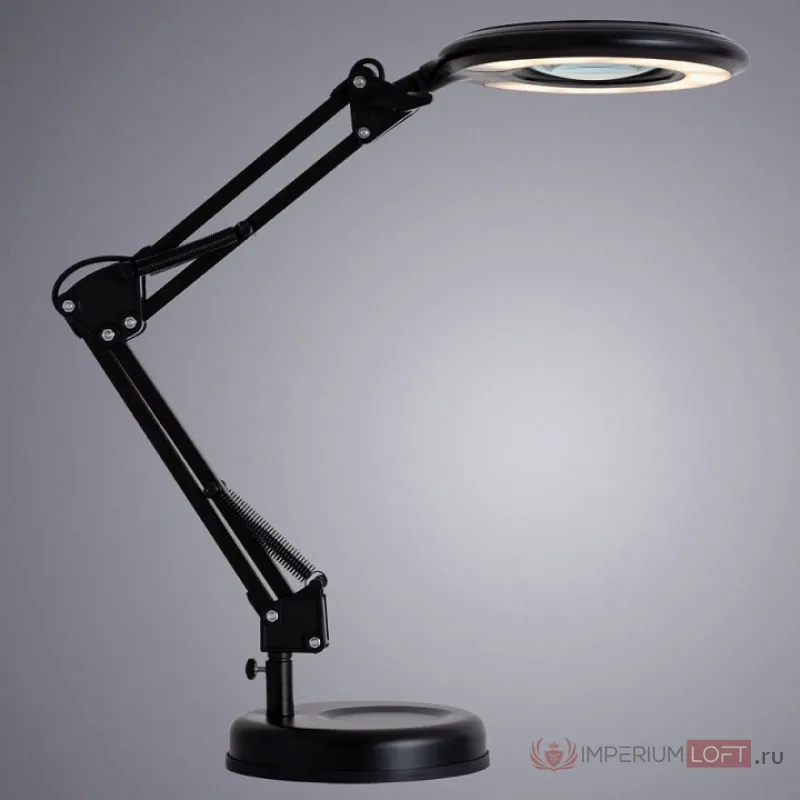 Настольная лампа офисная Arte Lamp Luna A2013LT-1BK от ImperiumLoft