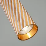 Подвесной светильник Eurosvet Boston 50190/1 LED золото Цвет арматуры золото Цвет плафонов золото от ImperiumLoft