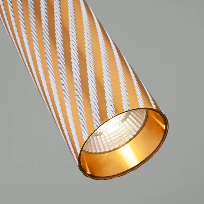 Подвесной светильник Eurosvet Boston 50190/1 LED золото Цвет арматуры золото Цвет плафонов золото от ImperiumLoft
